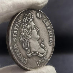 1859 French Head Copy Coin For Collection