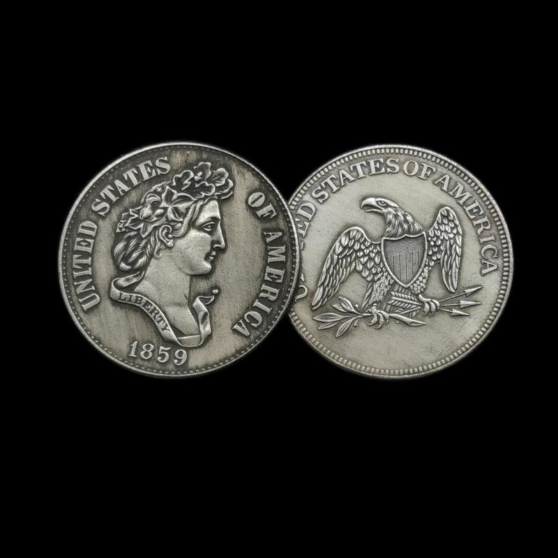 1859 French Head Copy Coin For Collection