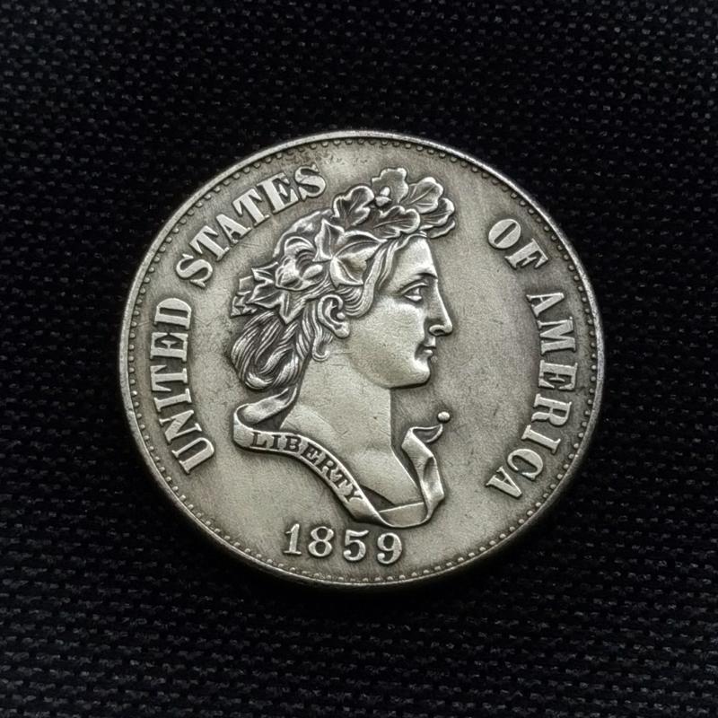 1859 French Head Copy Coin For Collection