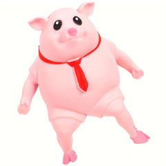 Pink La La Pig Toy Vent Pig Whole Person Pinch Music Decompression Toy