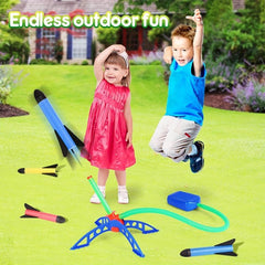 Stomp Rocket Launcher Outdoor Toy For Boys And Girls