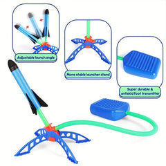 Stomp Rocket Launcher Outdoor Toy For Boys And Girls