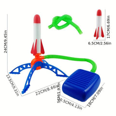 Stomp Rocket Launcher Outdoor Toy For Boys And Girls