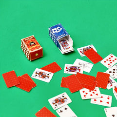 Mini Fingertip Playing Cards Portable Palm Chess Game Poker