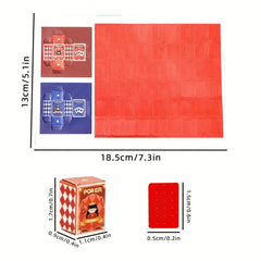 Mini Fingertip Playing Cards Portable Palm Chess Game Poker