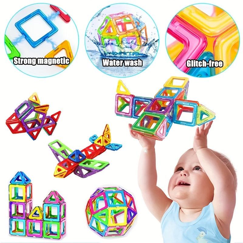 Magnetic Building Blocks Big And Mini DIY Magnets For Kids