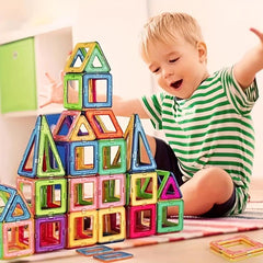 Magnetic Building Blocks Big And Mini DIY Magnets For Kids