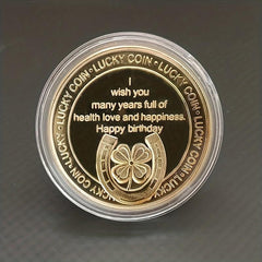 1pc Birthday Happy Birthday Engraved Coins Birthday Party Supplies