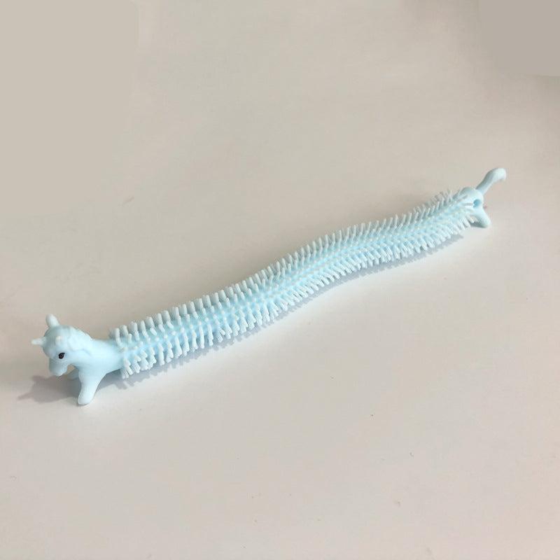 5pcs Mini Noodle Stretch TPR Rope Fidget Unicorn Squish Sensory Vent Toy