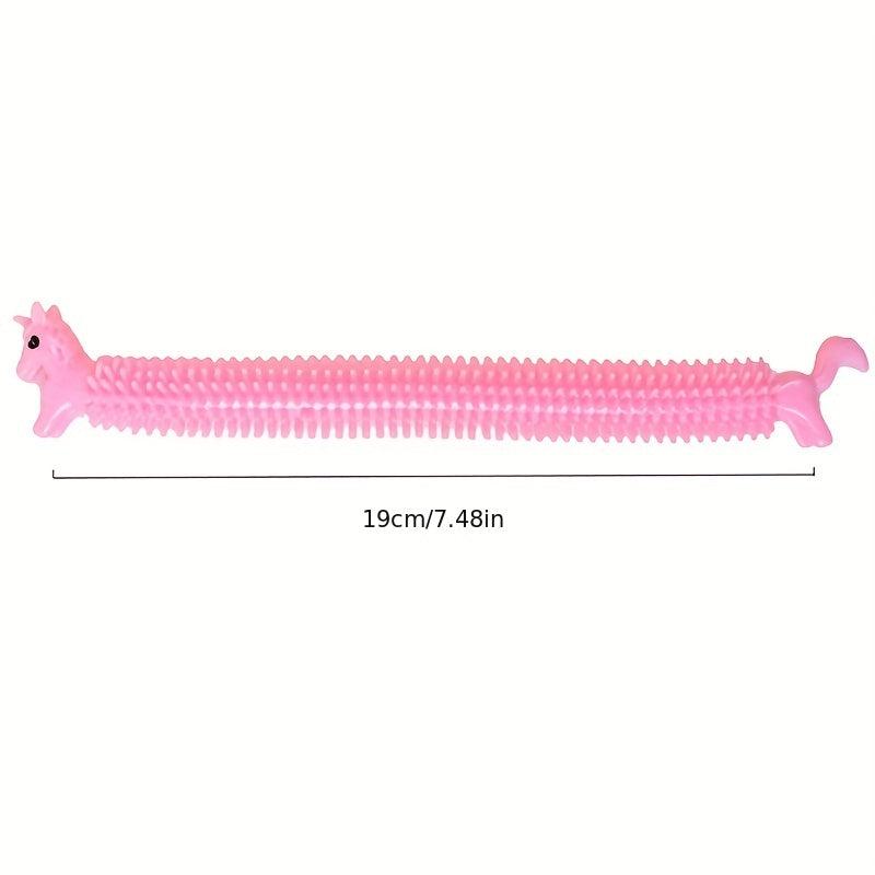 5pcs Mini Noodle Stretch TPR Rope Fidget Unicorn Squish Sensory Vent Toy