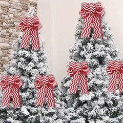 1pc Christmas Decoration Bow Knot Christmas Decoration