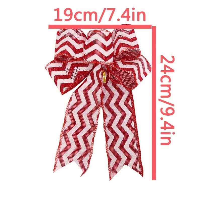 1pc Christmas Decoration Bow Knot Christmas Decoration
