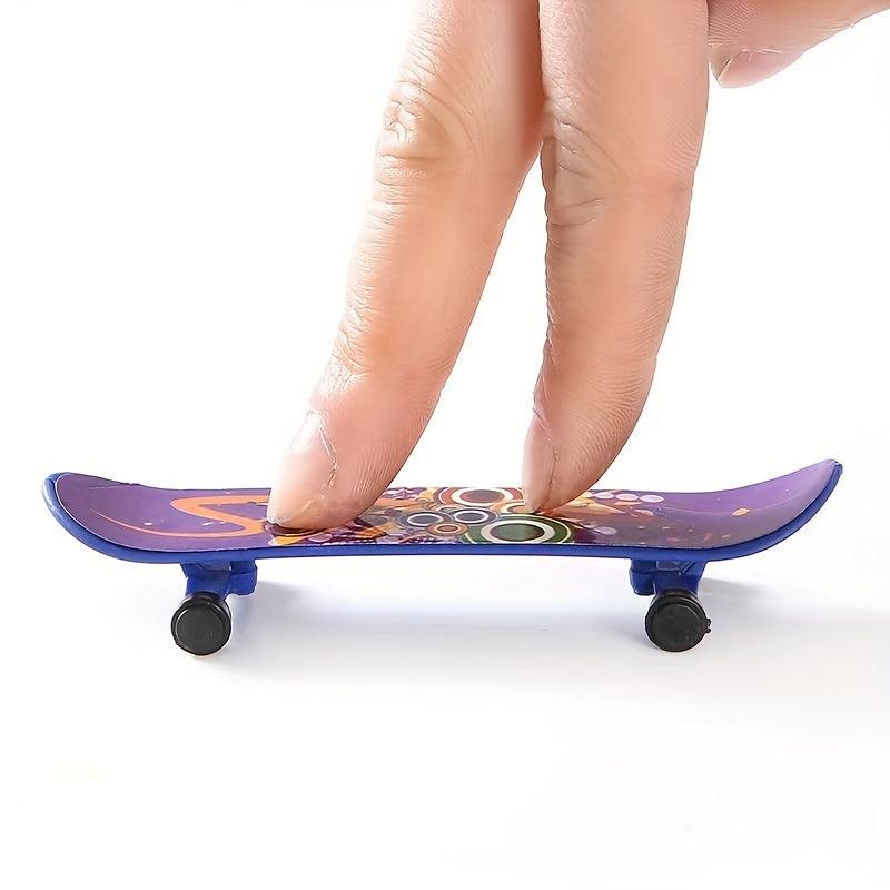10Pcs Pack Fidget Sports Skateboard Toy Classroom Prize Party Decoration