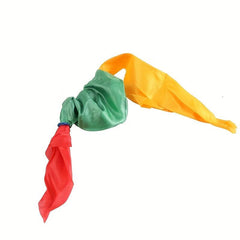 Magic Change Silk Scarf Joke Props Toys Magician Supplies Close up Magic Show