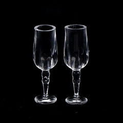 6pcs 1 12 Dollhouse Wine Glass Mini Goblet Cup Toy