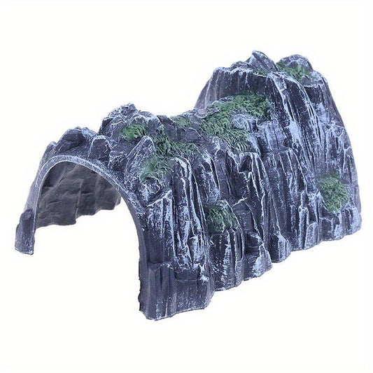 1pc Plastic 1:87 Scale Model Train Railway Cave Tunnels Sand Table Toy