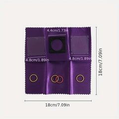 Classic Magic Coin Trick Silk Scarves Set