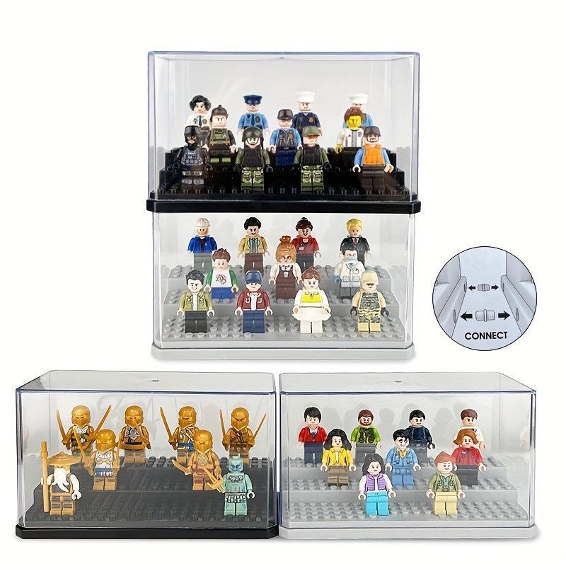 Acrylic Display Box For Mini Action Figures Car Model Storage Case