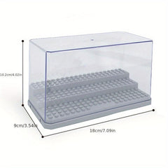 Acrylic Display Box For Mini Action Figures Car Model Storage Case