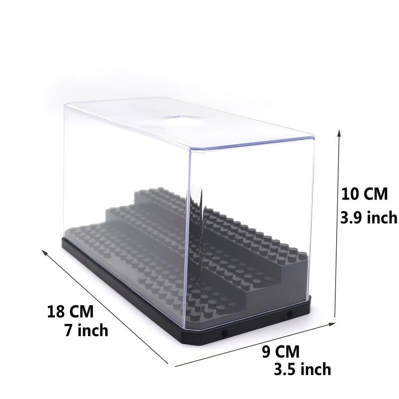 Acrylic Display Box For Mini Action Figures Car Model Storage Case