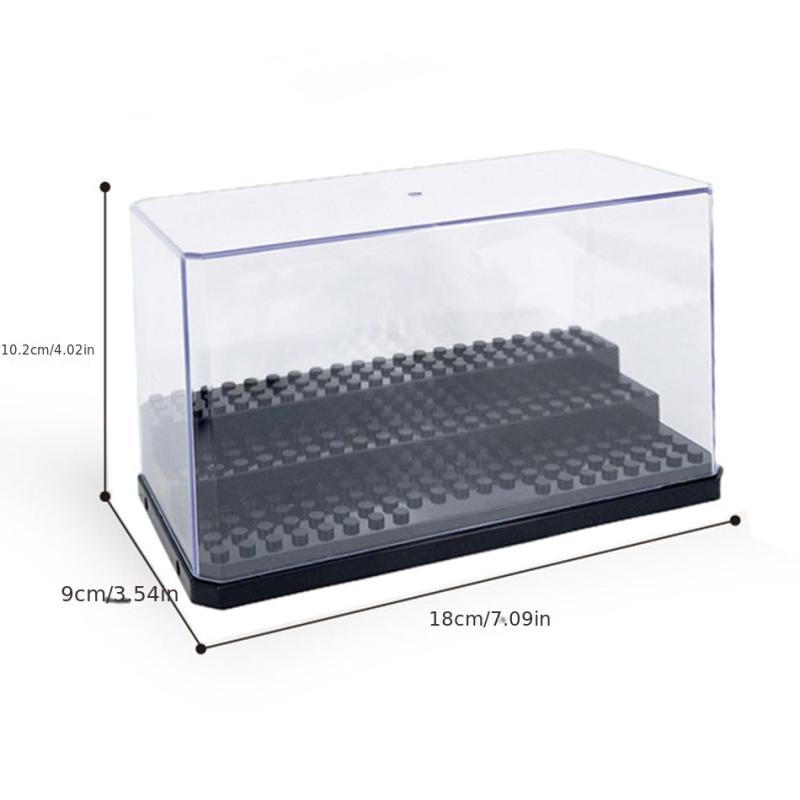 Acrylic Display Box For Mini Action Figures Car Model Storage Case