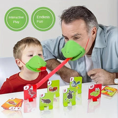 Interactive Lizard Mask Family Game for Kids Gatherings