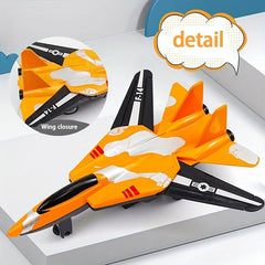 Kids Camouflage Military Aircraft Model Toy