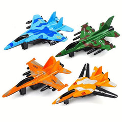 Kids Camouflage Military Aircraft Model Toy