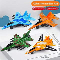 Kids Camouflage Military Aircraft Model Toy