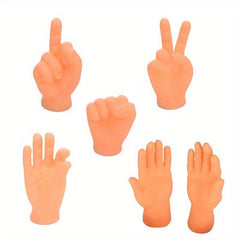 Mini Hand Finger Puppet Realistic Rubber Hand Toy