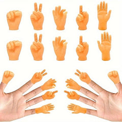 Mini Hand Finger Puppet Realistic Rubber Hand Toy
