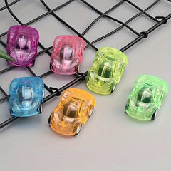 5pcs Colorful Transparent Small Car