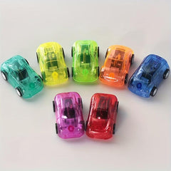 5pcs Colorful Transparent Small Car