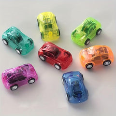 5pcs Colorful Transparent Small Car