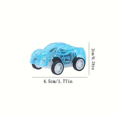 5pcs Colorful Transparent Small Car