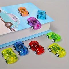 5pcs Colorful Transparent Small Car