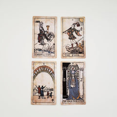 Vintage Classic Tarot Cards for Beginners - Desk Toy or Board Game Collection