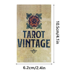 Vintage Classic Tarot Cards for Beginners - Desk Toy or Board Game Collection