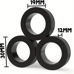 Magnetic Fidget Spinner Bracelet Ring Toy Office Decompression
