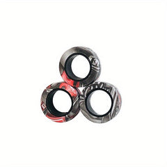 Magnetic Fidget Spinner Bracelet Ring Toy Office Decompression