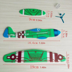 Hand Throw Glider Foam Airplane Toy for Kids Parties with Goodie Bags