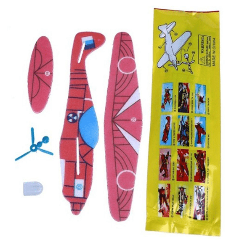 Hand Throw Glider Foam Airplane Toy for Kids Parties with Goodie Bags