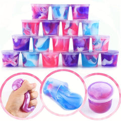 8pcs Unicorn Slime Party Favor For Kids & Adults Stress Relief