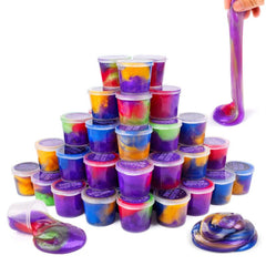 8pcs Unicorn Slime Party Favor For Kids & Adults Stress Relief