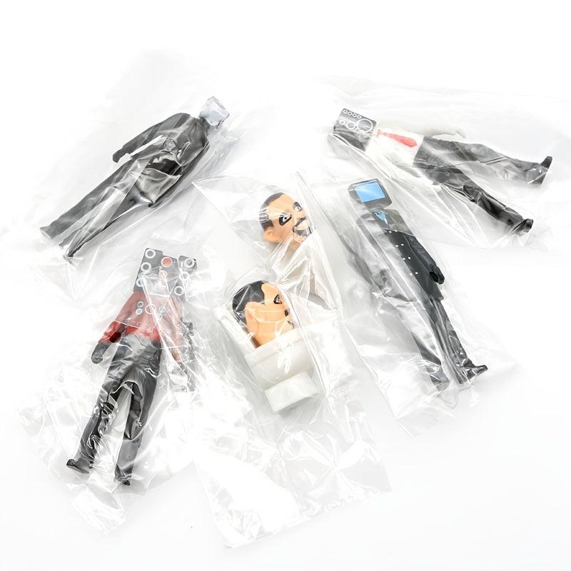 6pcs 6 35 11 Figure Model Ornament for Game Fans Birthday Gift Plush Toy