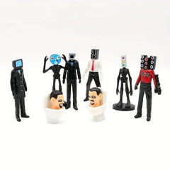 6pcs 6 35 11 Figure Model Ornament for Game Fans Birthday Gift Plush Toy