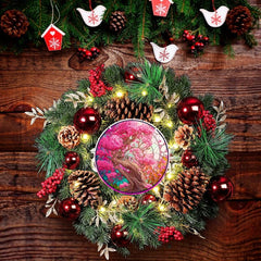 Colorful Tree Stained Acrylic Window Hanging Suncatcher Panel