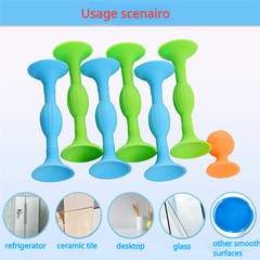 Silicone Pop Darts for Stress Relief and Sports Game