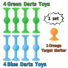 Silicone Pop Darts for Stress Relief and Sports Game