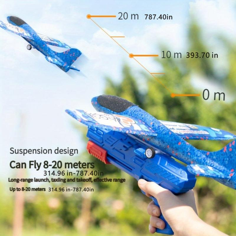 Toy Airplane Ejection Gliding Multifunctional Hand Throwing Outdoor Toys